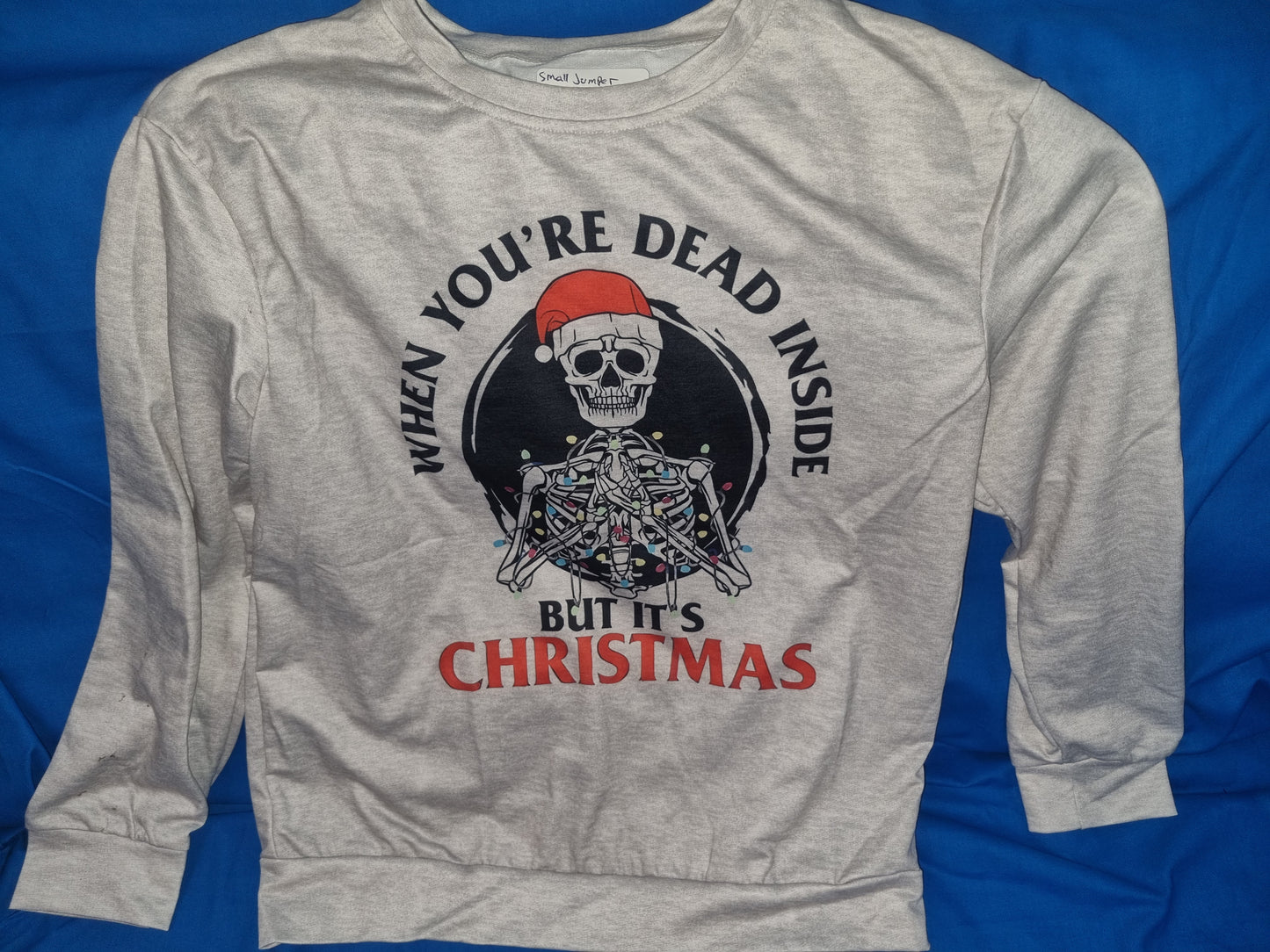 WOMENS DEAD INSIDE SWEATER