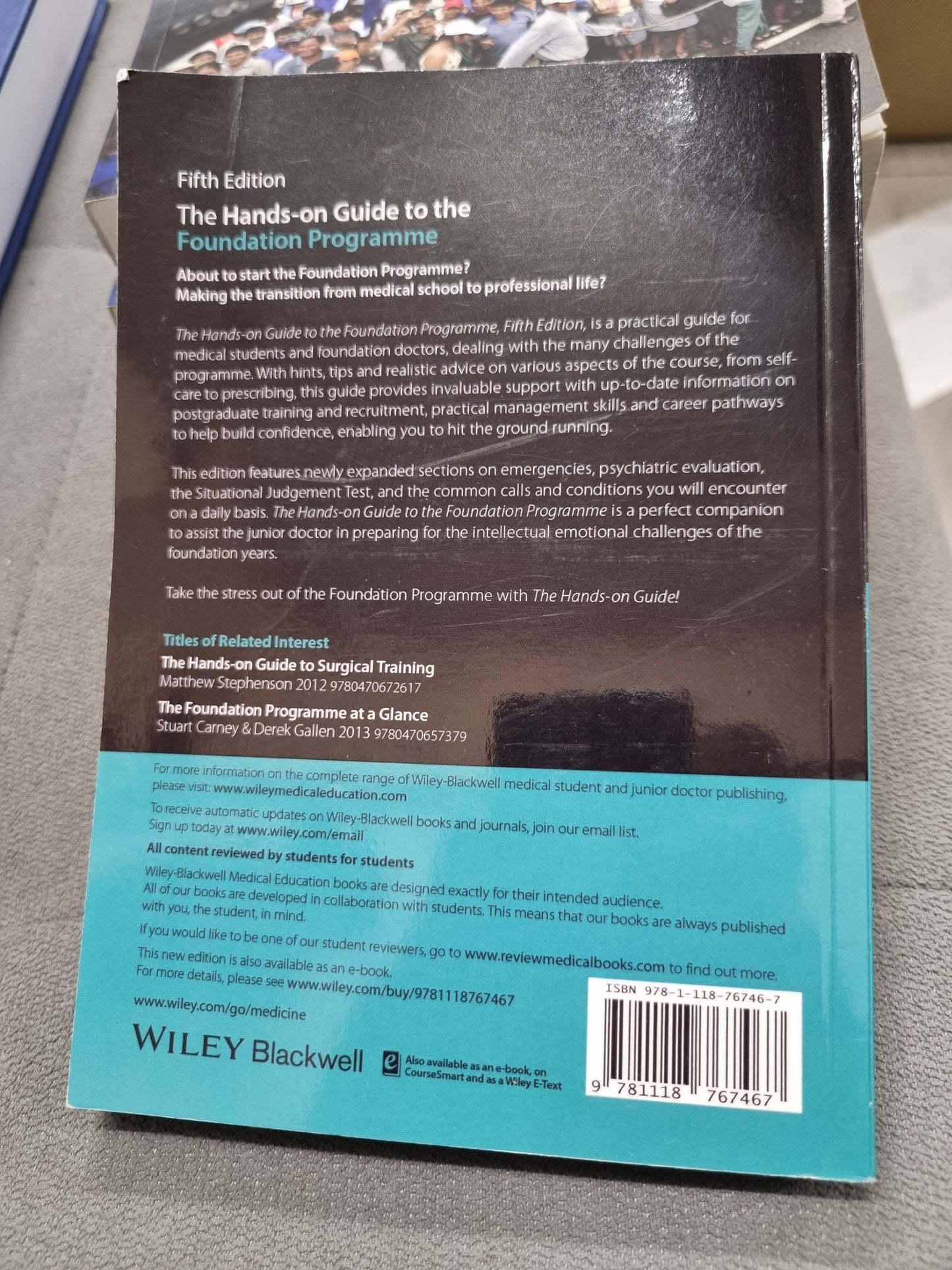 THE HANDS ON GUIDE TO THE FOUNDATION PROGRAMME - FIFTH EDITION -by anna donald, michael stein, ciaran scott hill, selina chavada