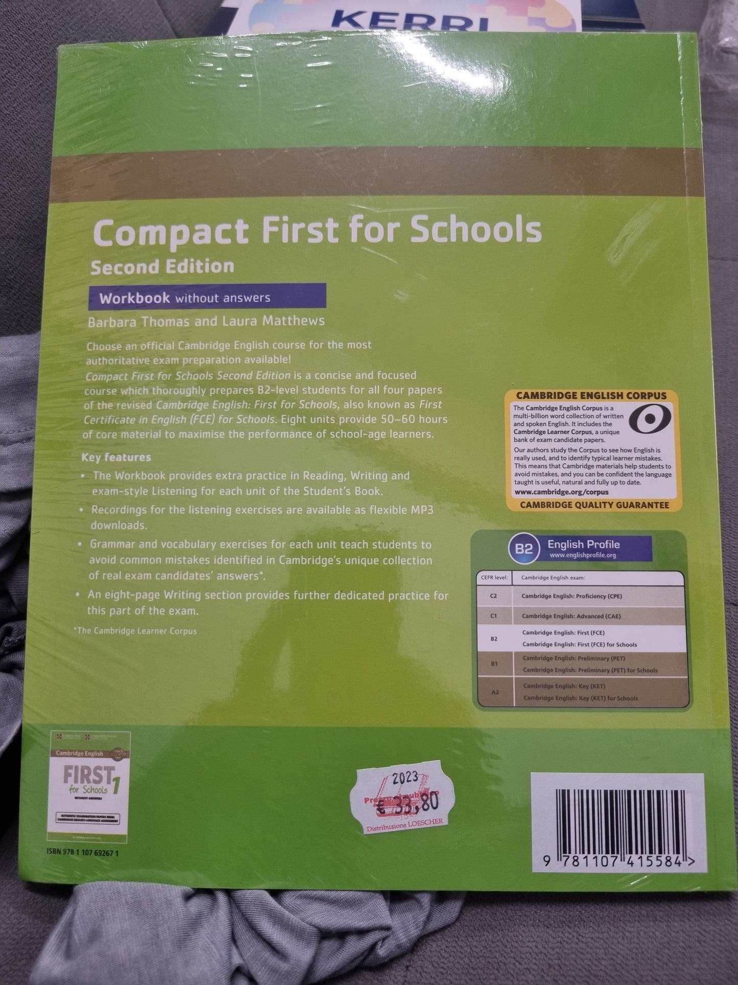 CAMBRIDGE ENGLISH - COMPACT FIRST FOR SCHOOLS - Second Edition