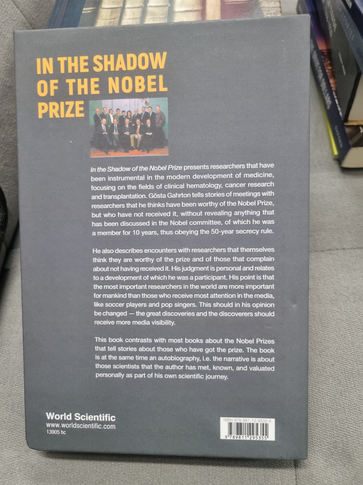 IN THE SHADOW OF THE NOBEL PRIZE by gosta gahrton