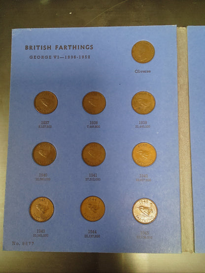 Farthing Collection - Whitman Great Britain