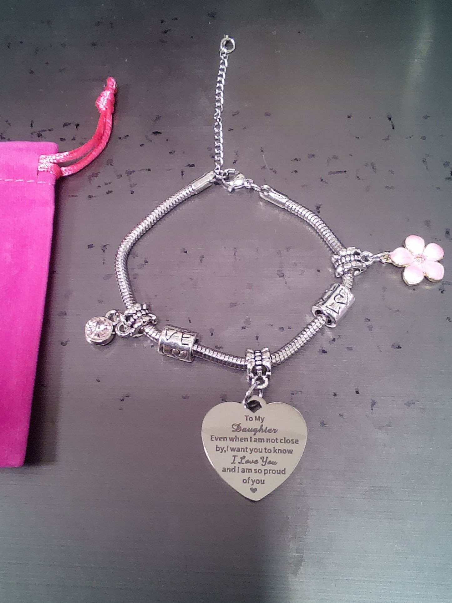 Daughter Keyring
