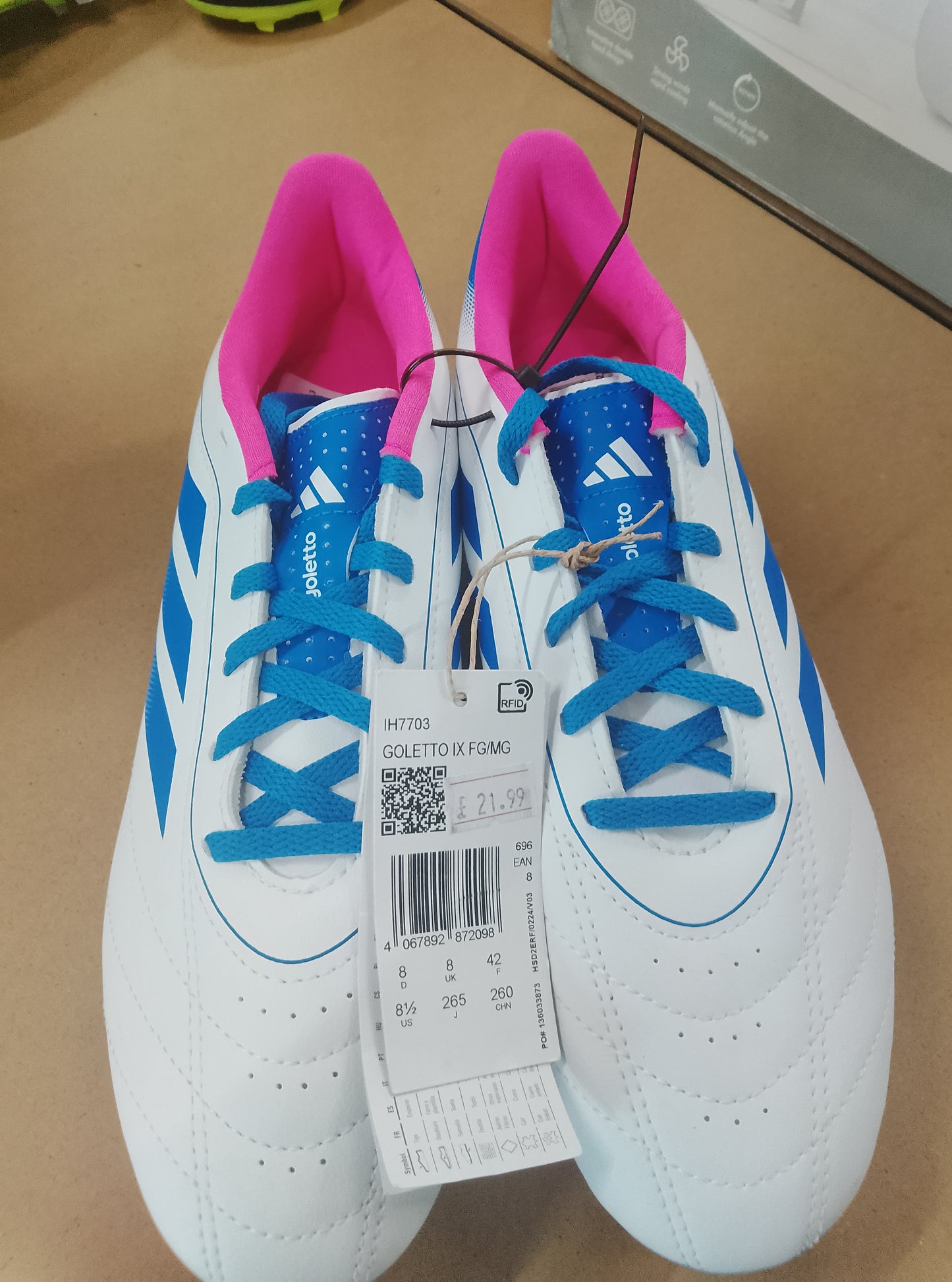 Adidas Goletto IX FG/MG J Football Shoes