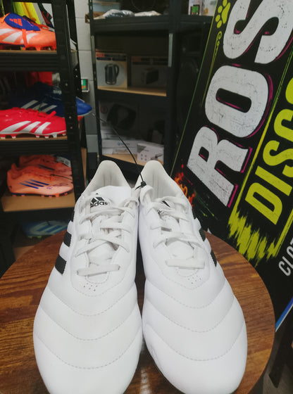 Goletto VIII FG Black and White Football Boots