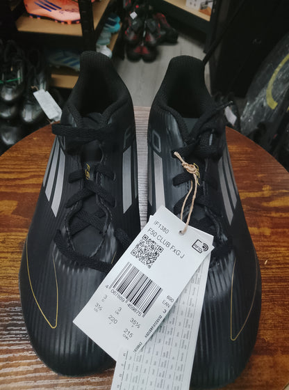 Adidas F50 Black/Gold/Silver Flexible Ground Football Boots