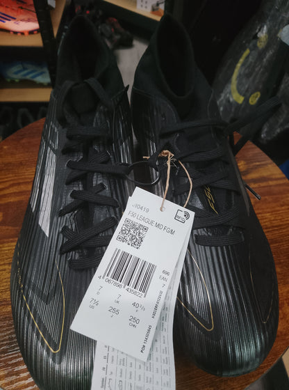 Adidas F50 Black/Gold/Silver League MID FG/M Football Boots