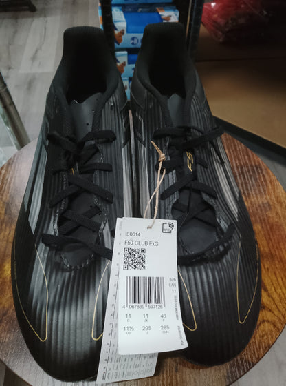 Adidas F50 Black/Gold/Silver Flexible Ground Football Boots