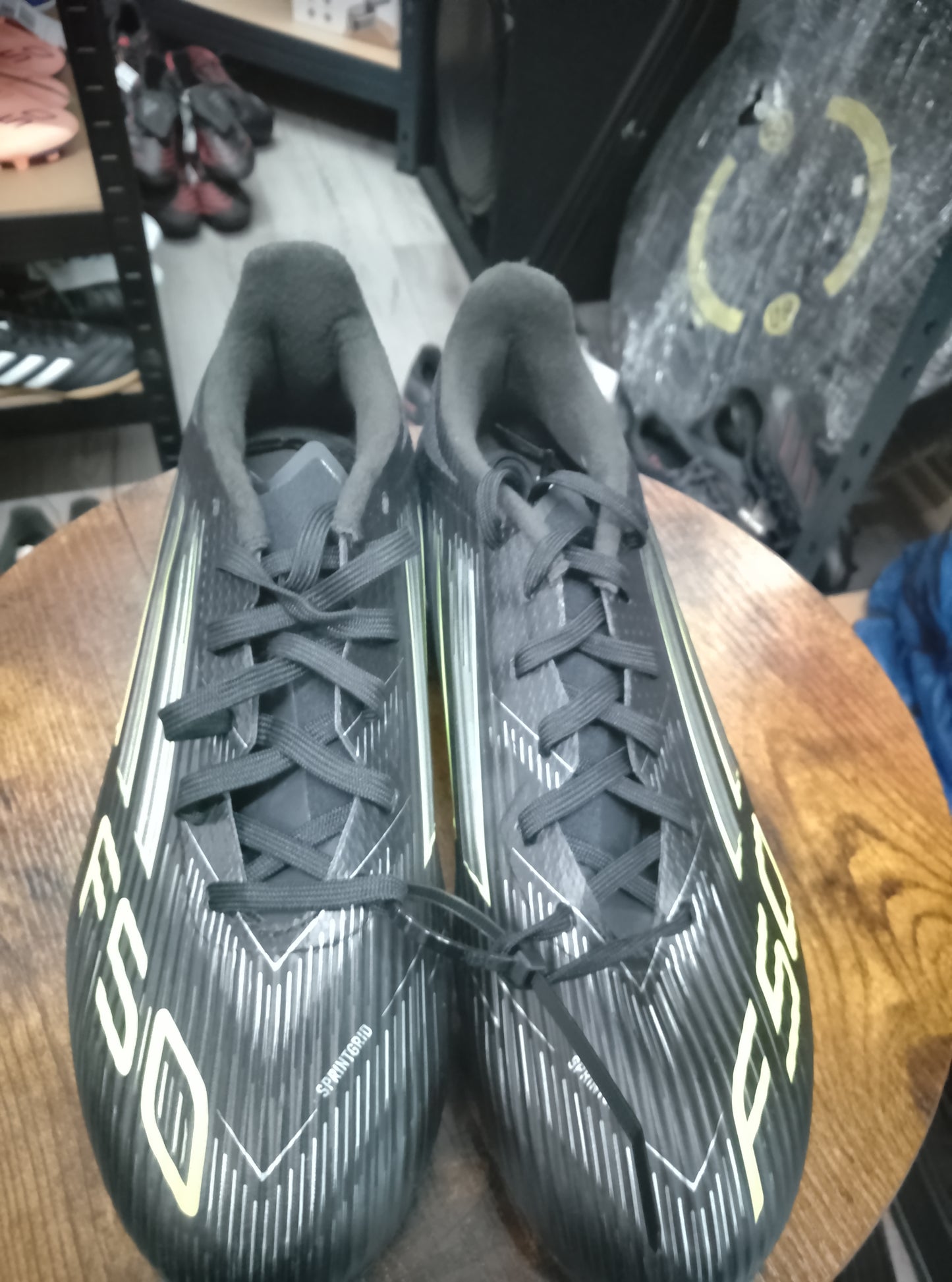 Adidas F50 Electric Stealth League FG/MG Football Boots