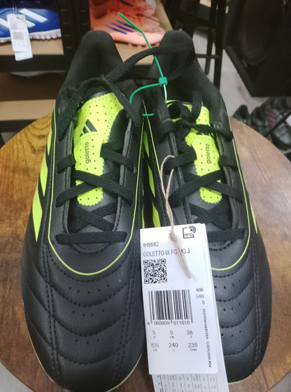Adidas Goletto IX FG/MG Green & Black Football Boots