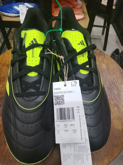 Adidas Goletto IX FG/MG Green & Black Football Boots