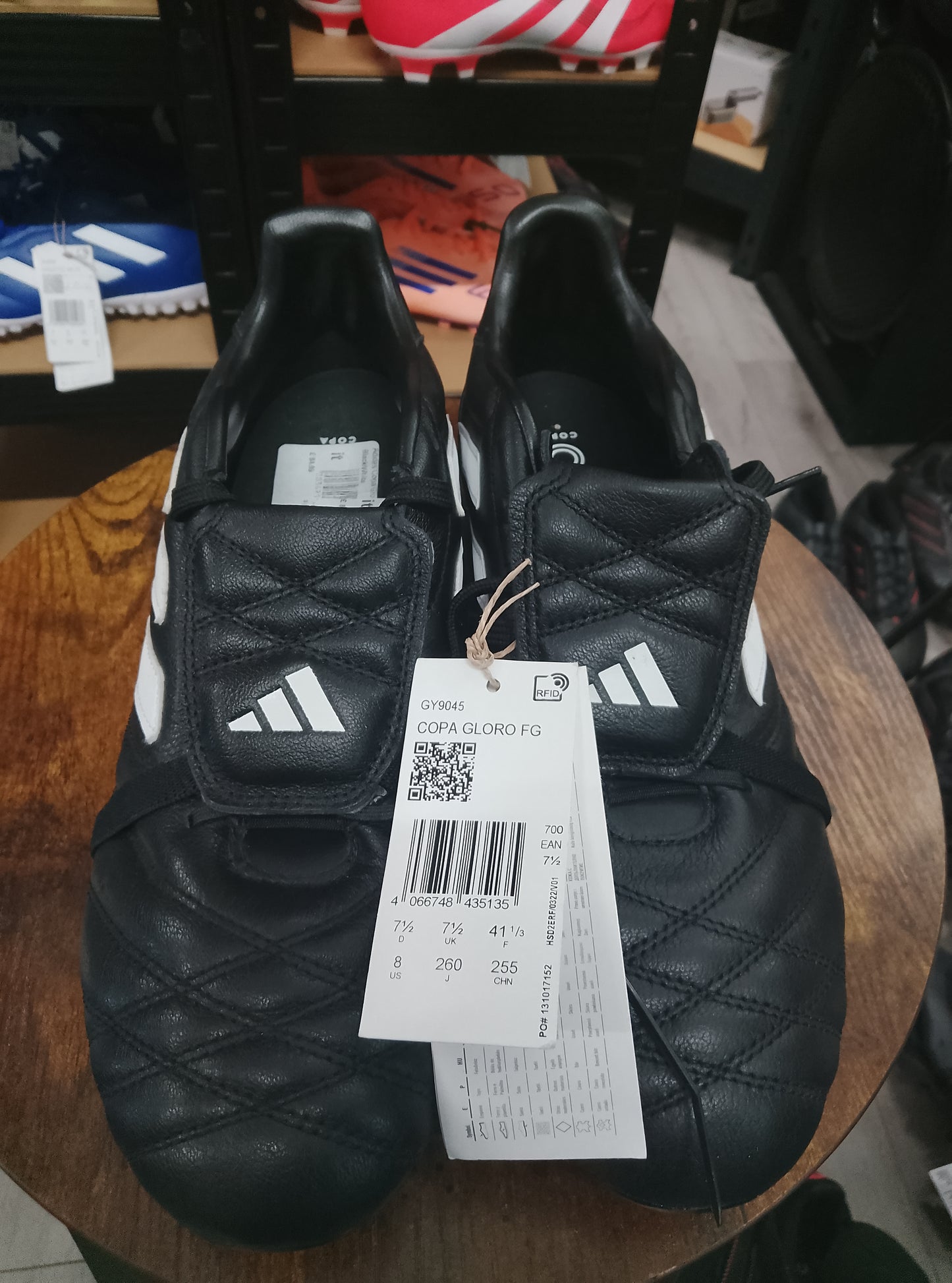 Adidas Copa Gloro FG Black/White Football Boots