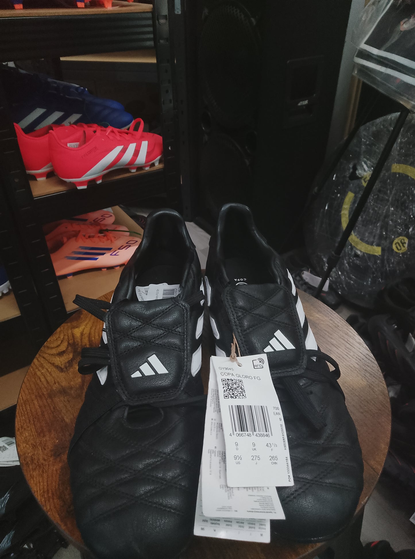 Adidas Copa Gloro FG Black/White Football Boots