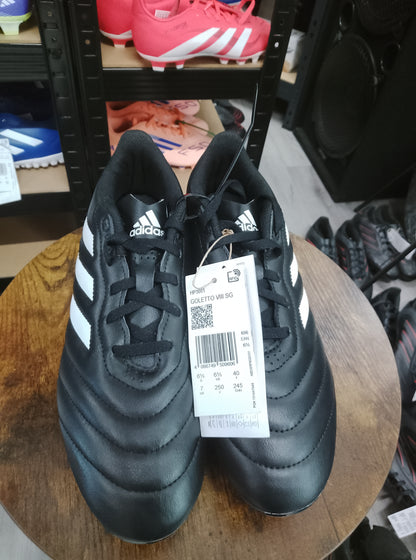 Goletto VIII SG Black/White Football Boots