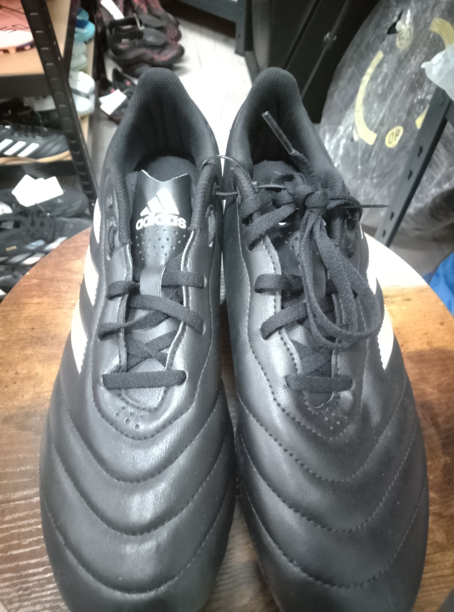 Adidas Goletto VIII FG Black / White Football Boots
