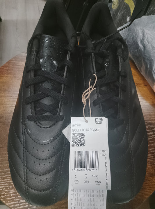 Adidas Black Goletto IX FG/MG Football Boots