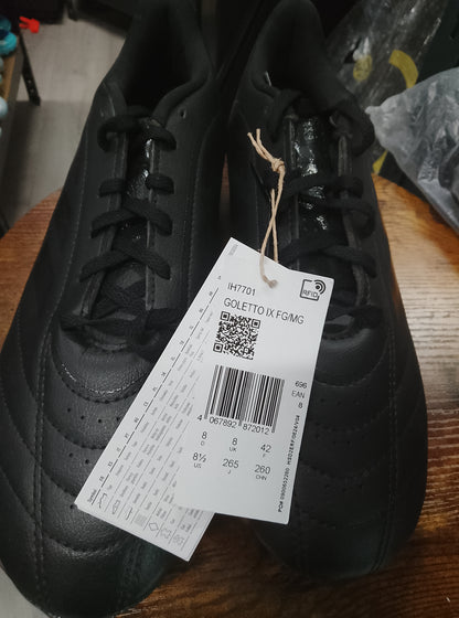 Adidas Black Goletto IX FG/MG Football Boots