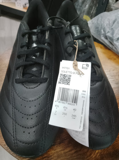 Adidas Black Goletto IX FG/MG Football Boots