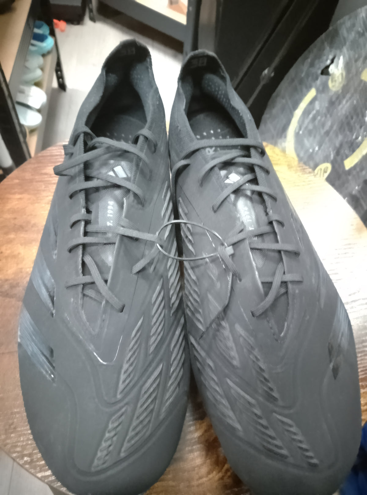 Adidas Predator Elite FG Nightstrike Core Black & Carbon Football Boots