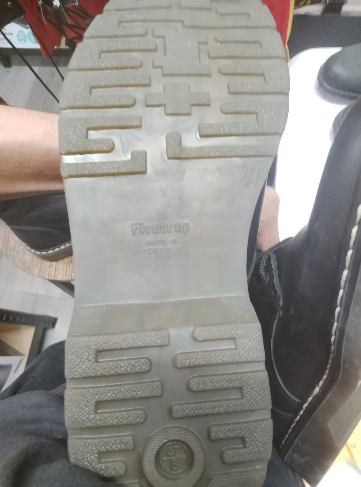 Firetrap Leather Combat Boots
