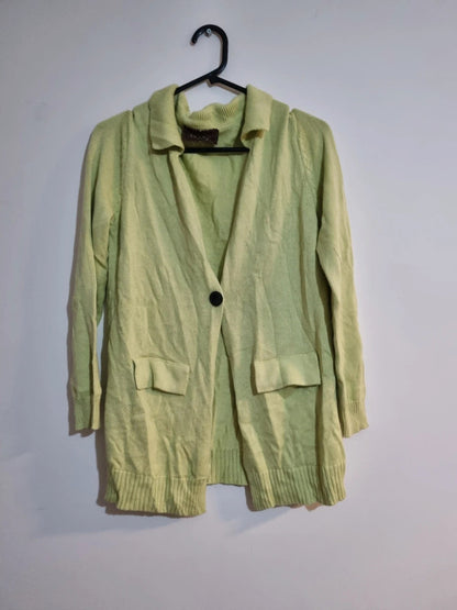 LARGE GREEN WOMENS CARDIGAN