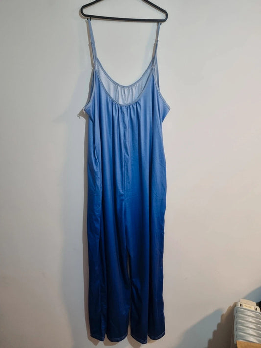 2XL BLUE PANTSUIT