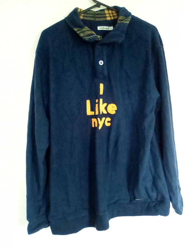 CHILDRENS BLUE I LIKE NYC FLEECE