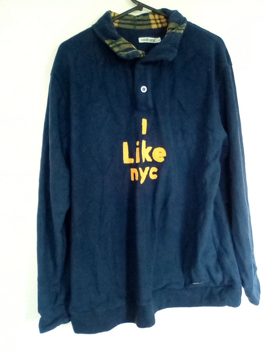 CHILDRENS BLUE I LIKE NYC FLEECE