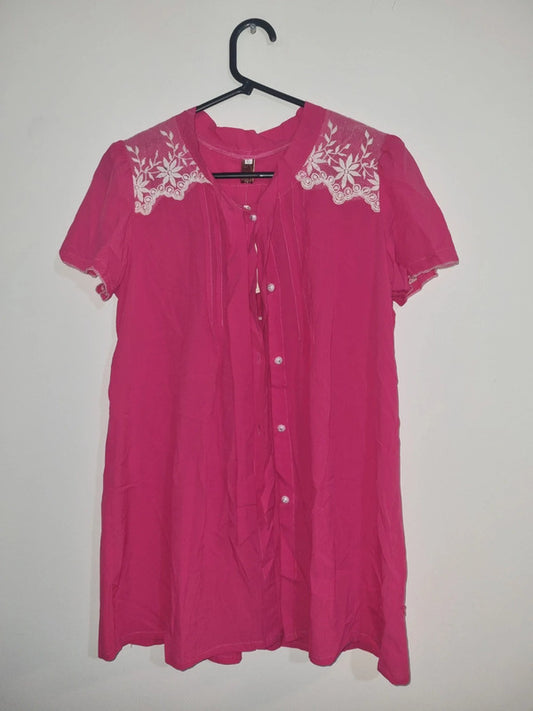 XL WOMENS PINK MATERNITY TOP