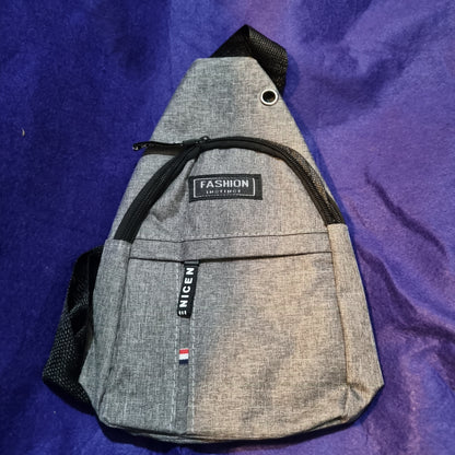Medium grey sling bag