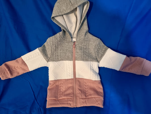4 YR OLDS ZIPPED HOODIE
