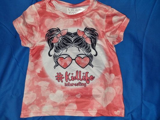 2 YEAR OLD CHILDRENS T-SHIRT