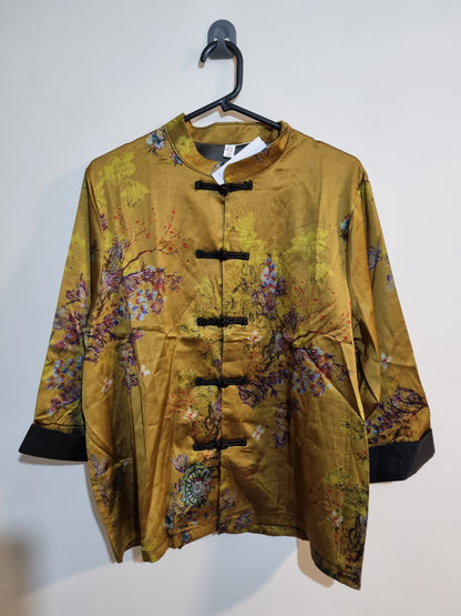 WOMENS SOOLINEN SMALL GOLDEN JACKET/BLOUSE