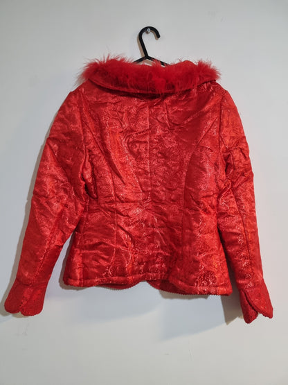 Small women's red coat