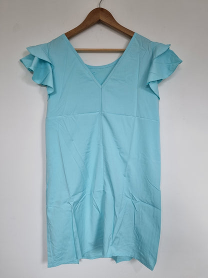 Medium Women's Torquise Short Sleeved Dress