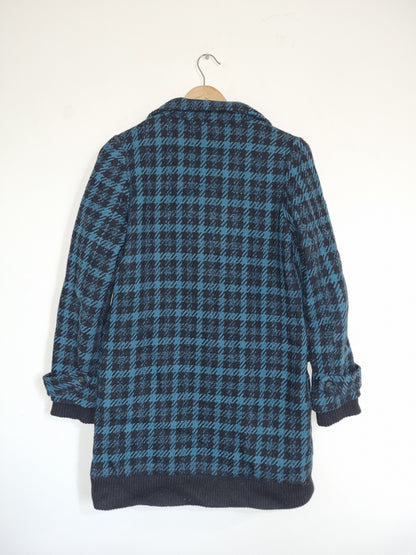 Women's Medium Black/Green Coat