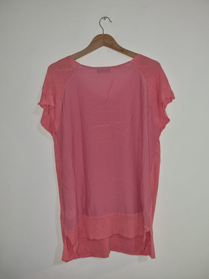 Women's XLarge Pink Light Sweater