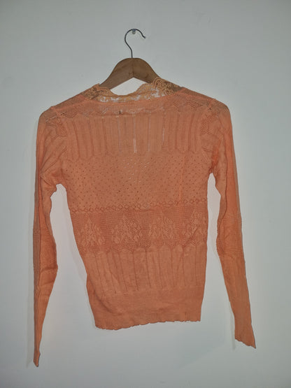 Women's Small Peach Sweater