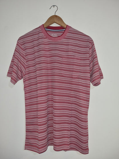 Men's Red Striped T-Shirt
