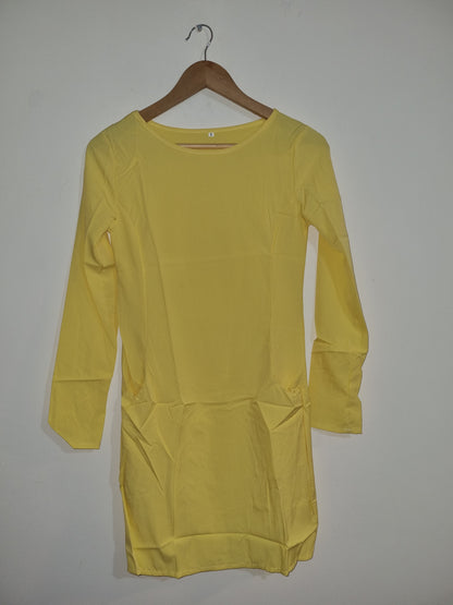 Women's Small Yellow Dress