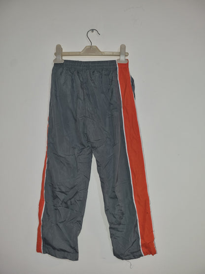 7Year Old Boy's Grey/Orange Stripe Tracksuit Bottoms
