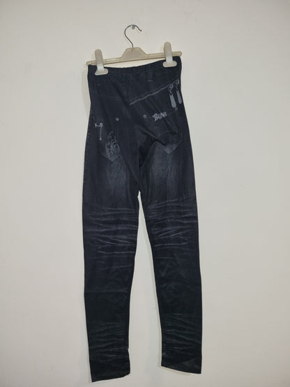 WOMEN'S LEGGING WITH JEAN PRINT
