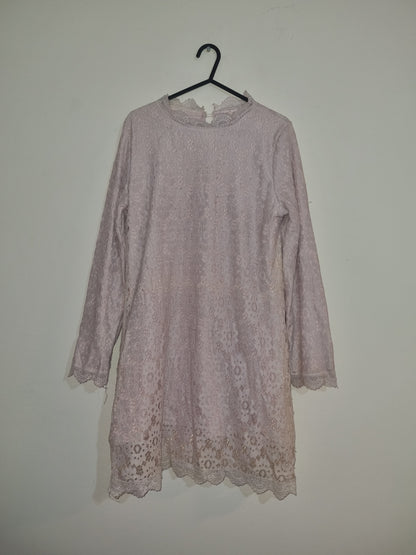 Women's Small Pink Netted Dress