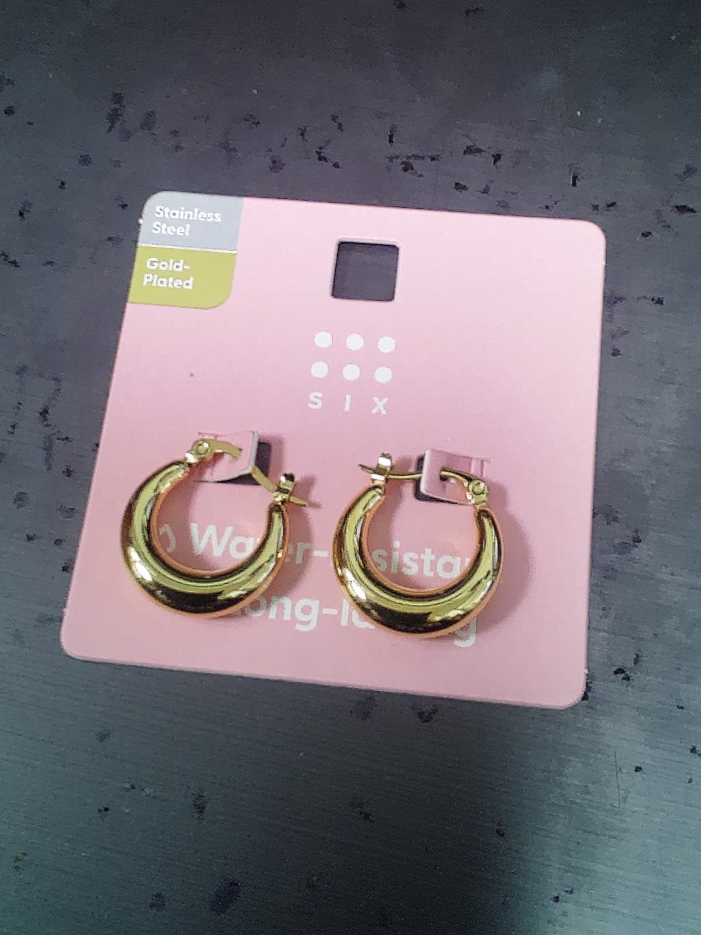 Gold Plated Hoop Earring