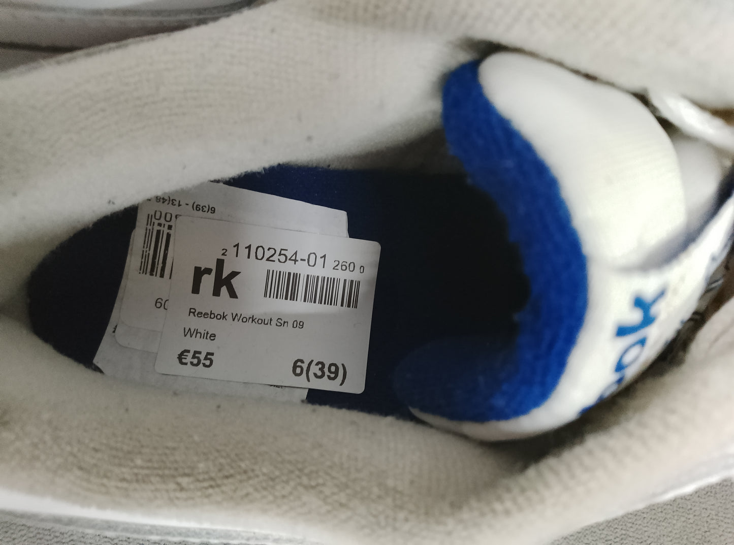 Reebok Workout Trainers Size 6 UK