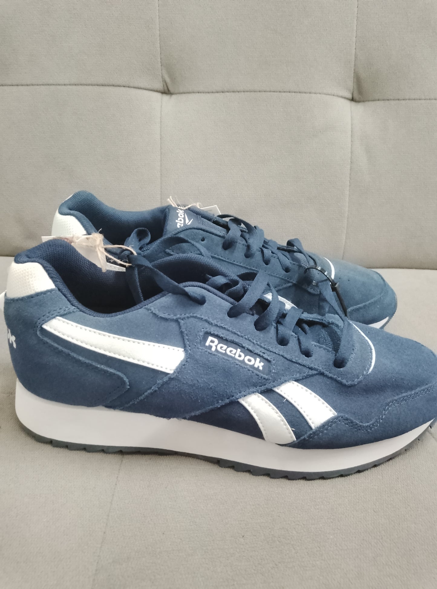 Reebok Blue Glide Ripple Trainers Size 8 UK