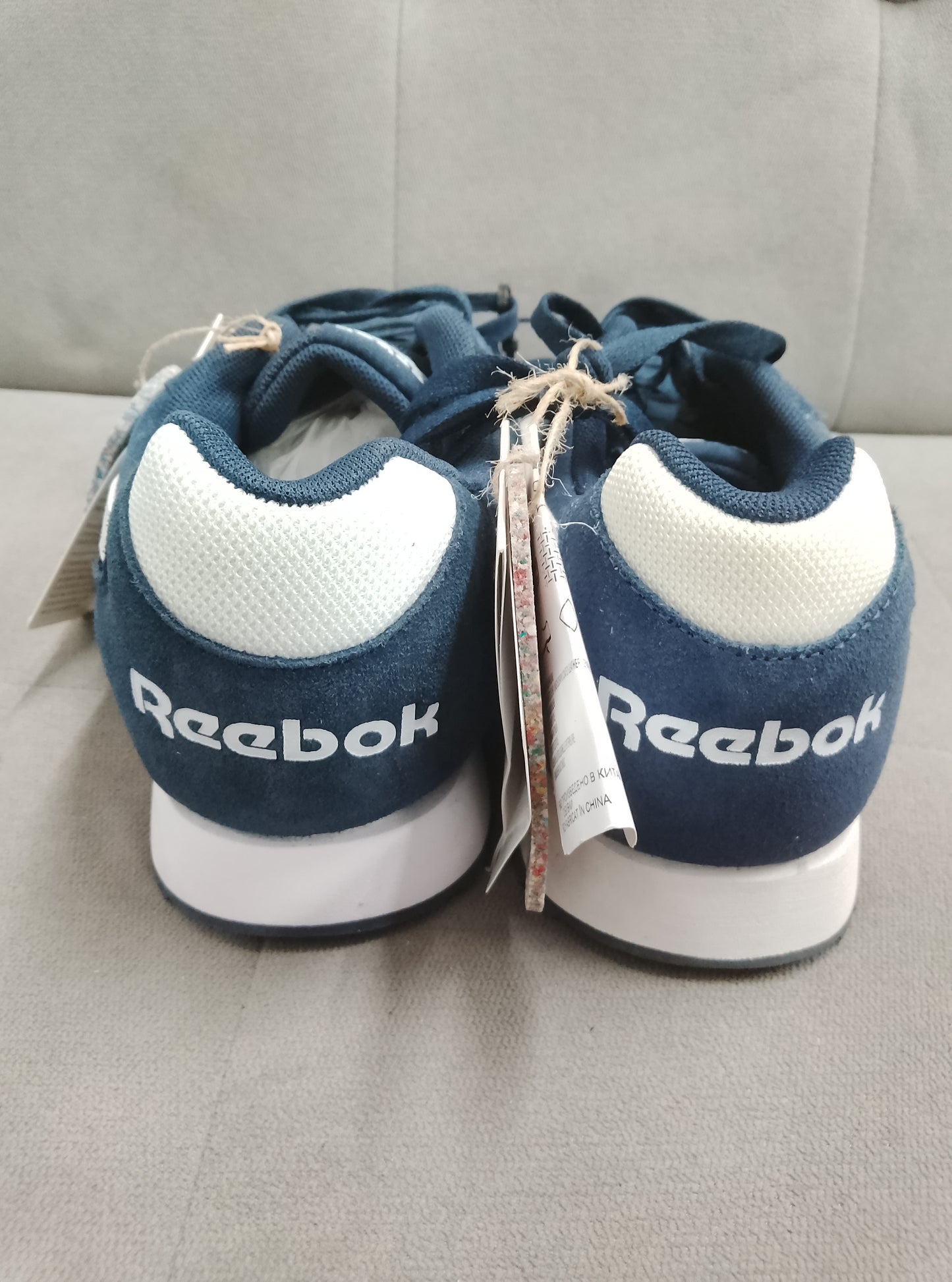 Reebok Blue Glide Ripple Trainers Size 8 UK