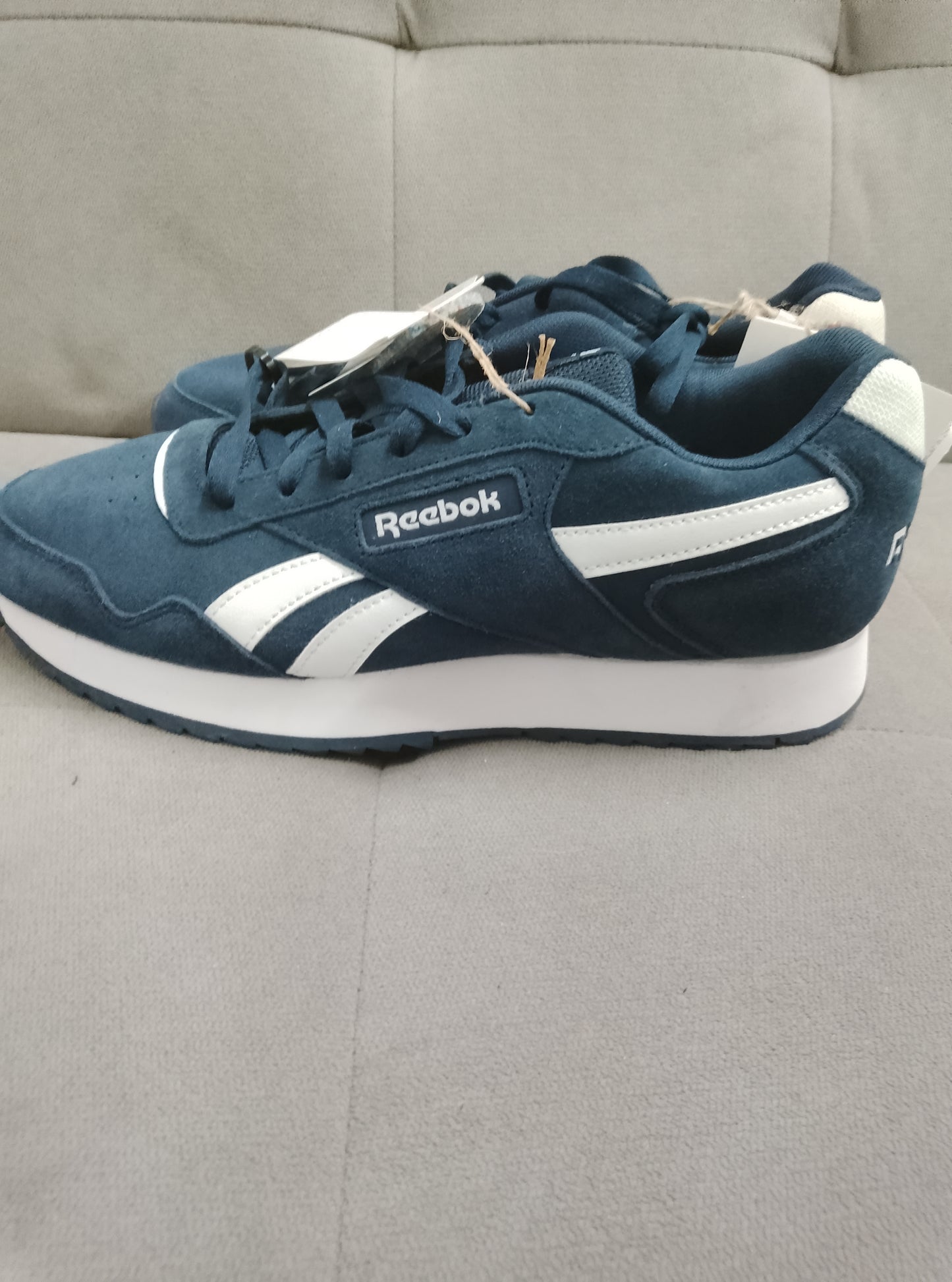Reebok Blue Glide Ripple Trainers Size 8 UK