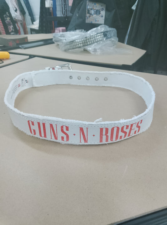 Vintage 2007 Guns N Roses Belt M 32-24