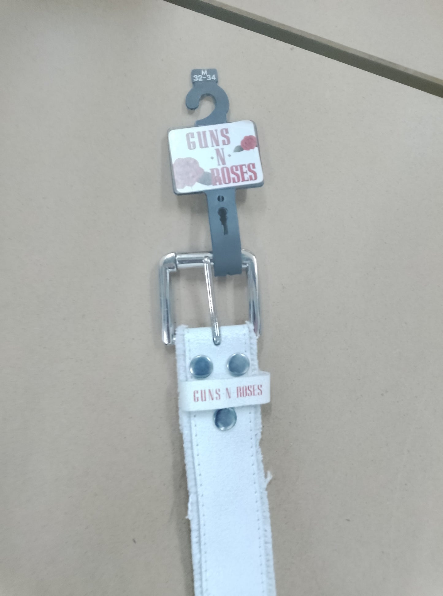 Vintage 2007 Guns N Roses Belt M 32-24
