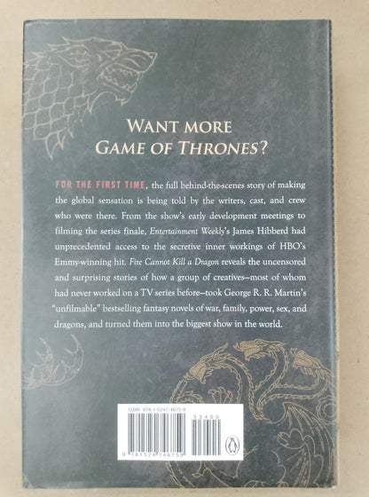 Game Of Thrones : Fire Cannot Kill A Dragon By James Hibbered